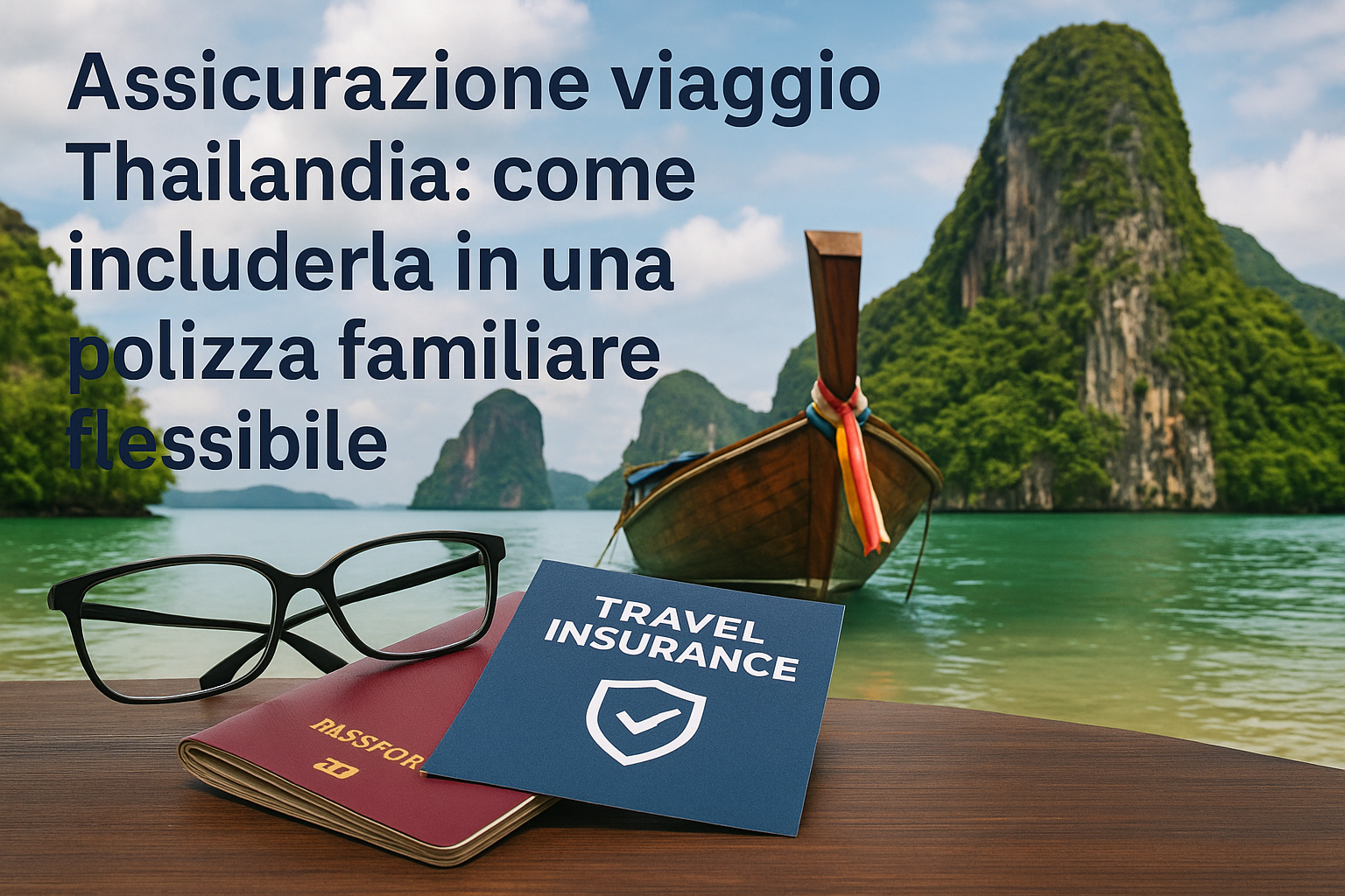Assicurazione viaggio Thailandia come includerla in una polizza familiare flessibile